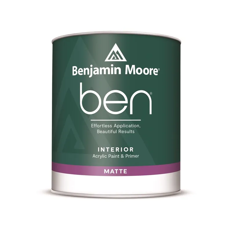 Ben Matte Base 2 Paint And Primer Interior 1 Quart
