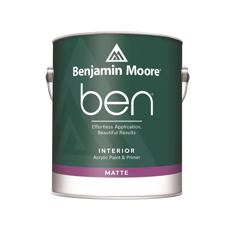 Ben Matte Base 3 Interior Paint And Primer 1 Gallon