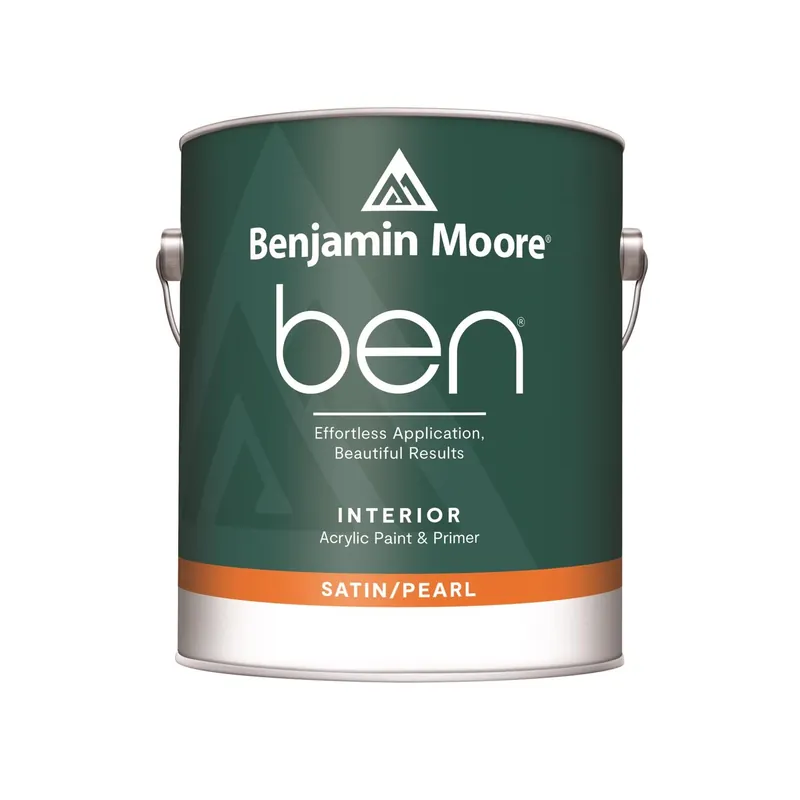 Ben Satin/pearl Base 4 Interior Paint And Primer 1 Gallon