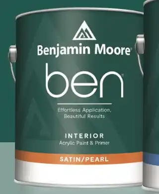 Ben Satin/pearl White Interior Paint And Primer 1 Gallon