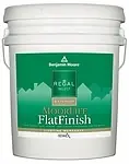 Moorlife Latex House Paint 5 Gallon Flat Brilliant White