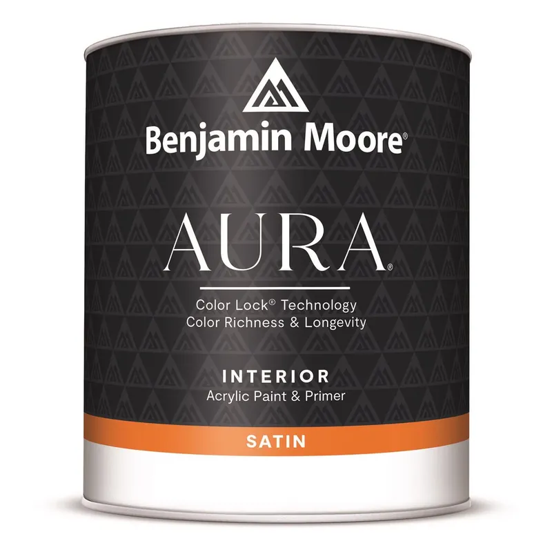 Aura Satin Interior Paint And Primer 1 Quart