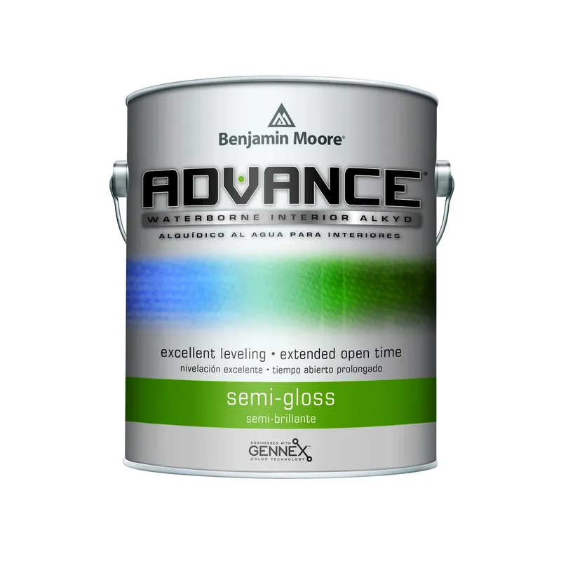 Advance Semi-gloss Interior Paint 1 Gallon - Waterborne Alkyd Finish