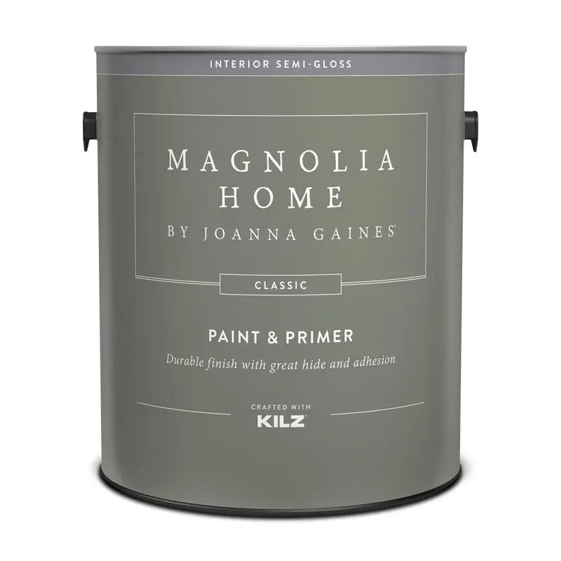 Magnolia Classic Semi-gloss True White Base 3 Interior Paint And Primer 1 Gallon