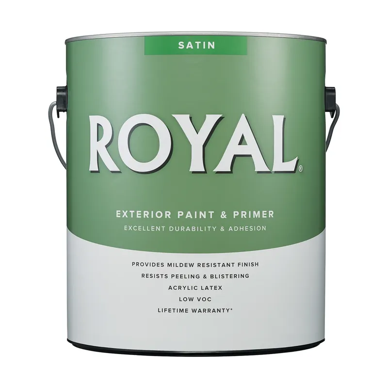Royal Satin Tint Base Neutral Base Paint Exterior 1 Gallon - Durable & Weather Resistant