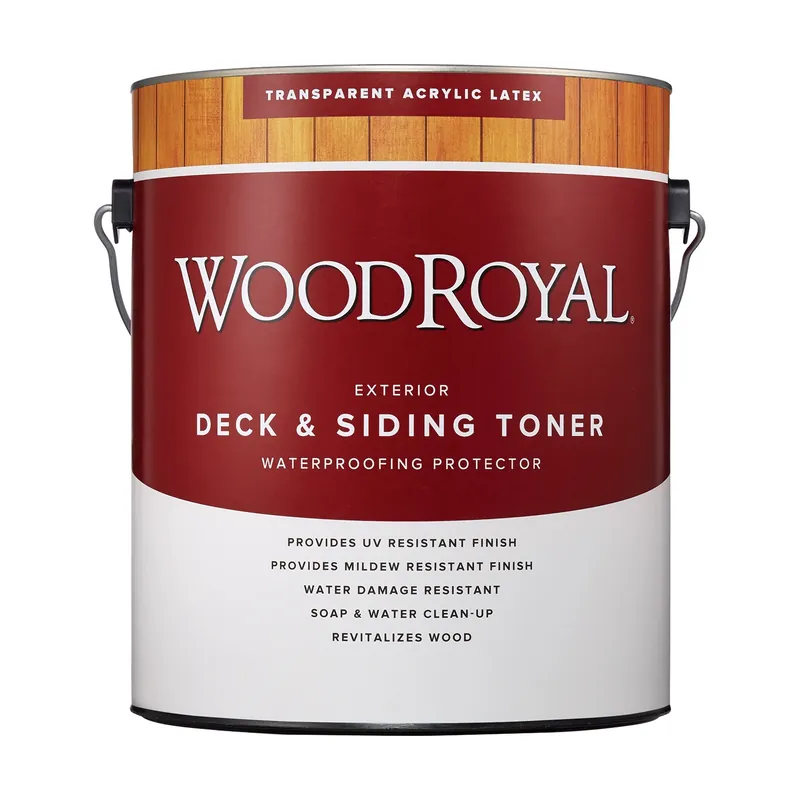 Ace Wood Royal Transparent Natural Acrylic Latex Deck And Siding Toner 1 Gal