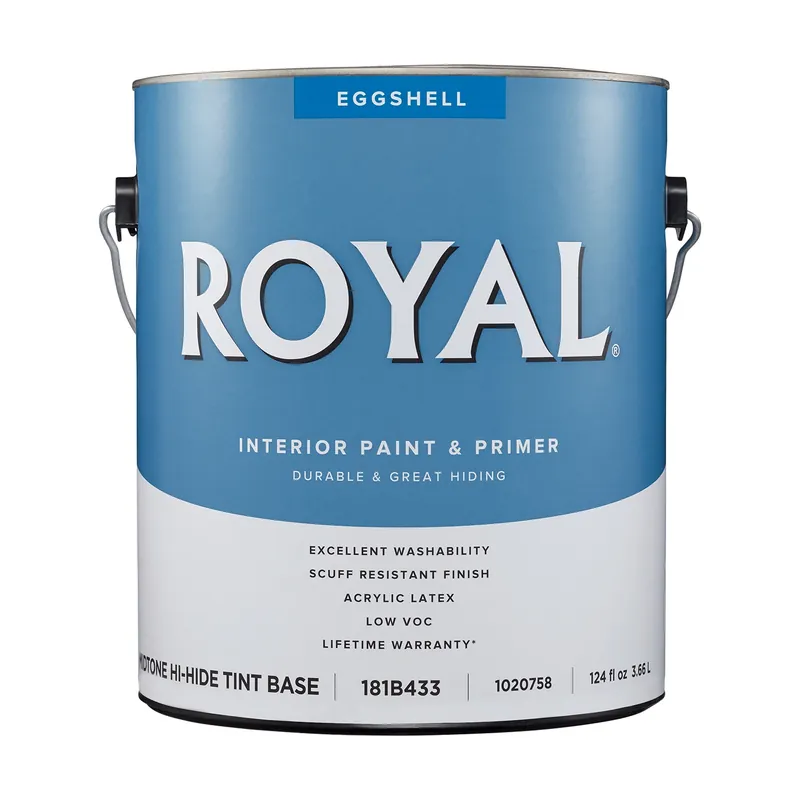Royal Eggshell Tint Base Mid-tone Interior Paint 1 Gallon - High-hide Acrylic Latex
