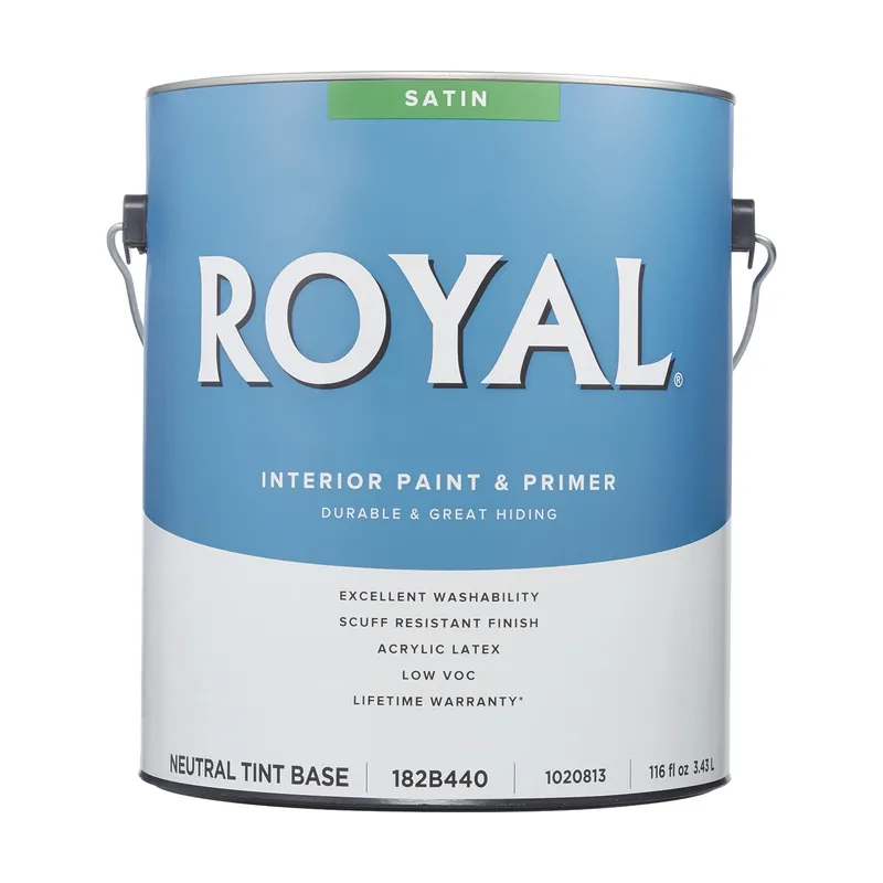 Royal Satin Tint Base Neutral Base Interior Paint 1 Gallon Acrylic Latex