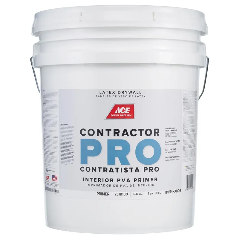 Ace Contractor Pro White Acrylic Latex Primer 5 Gallon