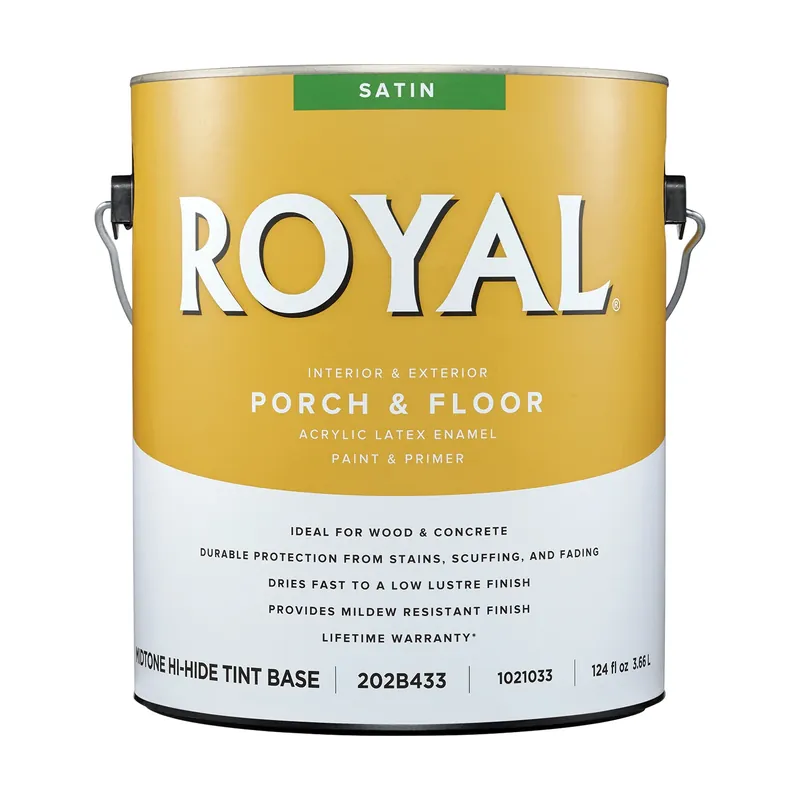 Royal Satin Mid-tone Base Latex Porch & Floor Paint With Primer 1 Gallon