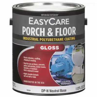 Premium Interior/Exterior Gloss Polyurethane Floor & Trim Enamel, Neutral Base, 1-Gal.