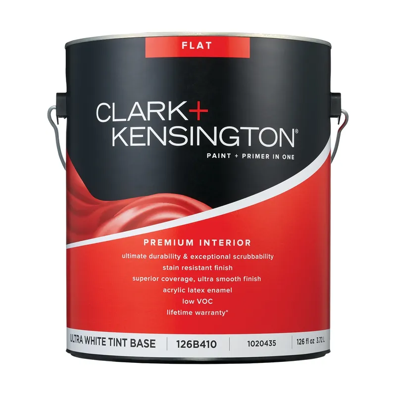 Flat Ultra White Premium Interior Paint And Primer 1 Gallon