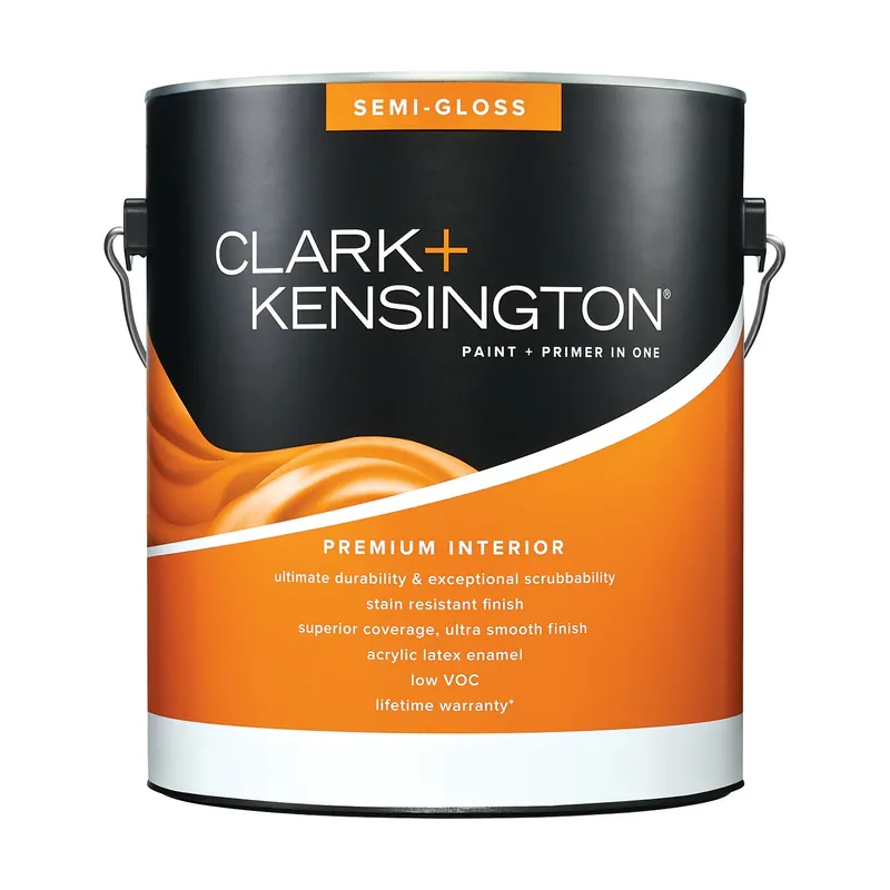 Semi-gloss Ultra White Premium Interior Paint And Primer 1 Gallon