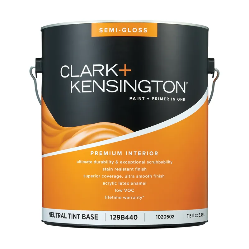 Semi-gloss Neutral Base Premium Interior Paint And Primer 1 Gallon