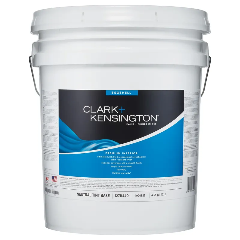 Eggshell Neutral Base Premium Interior Paint + Primer 5 Gallon