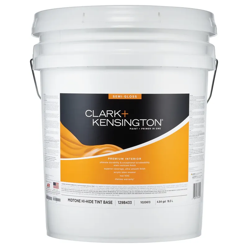 Semi-gloss Mid-tone Premium Interior Paint And Primer 5 Gallon