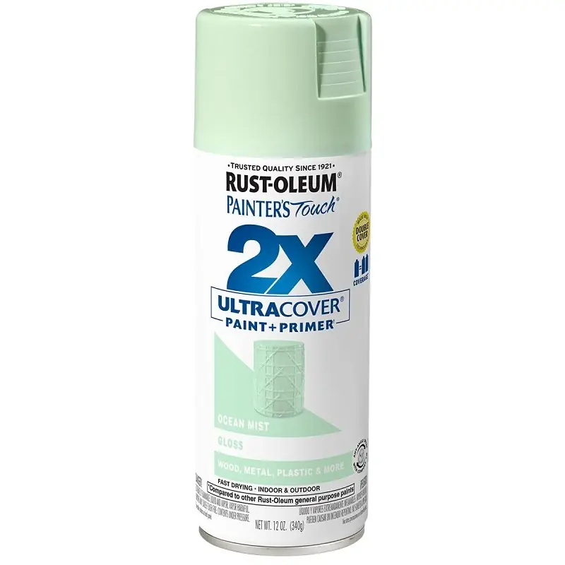 Painter‘s Touch 2X Spray Paint, Gloss Ocean Mist, 12-oz.