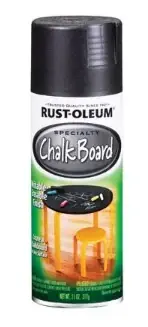 Chalkboard Spray Paint, Black, 11-oz.