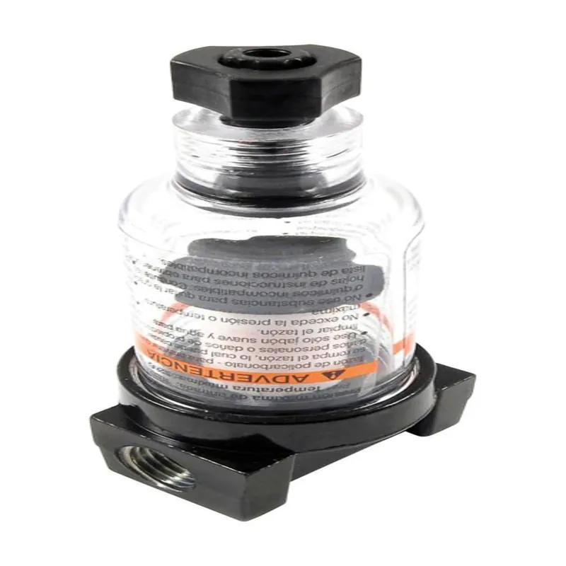 Plastic/steel Mini Air Line Filter 1/4 In. Npt 150 Psi Model 75545