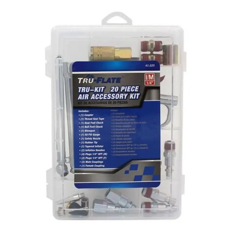 Air Tool Accessory Kit Boxed 20 Pieces Trfl41225
