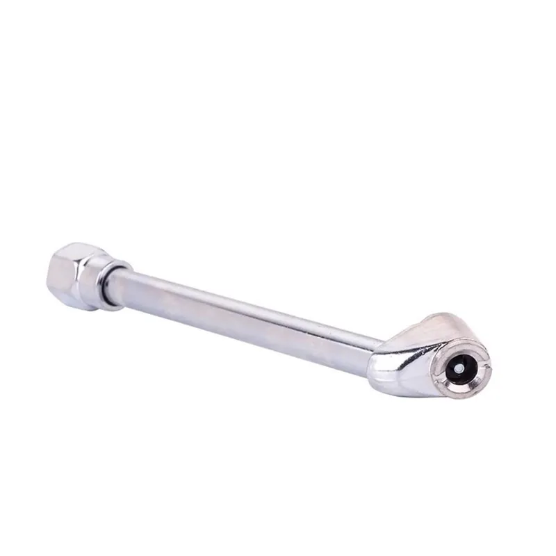 1/4 In. Dual Air Chuck With Extended Reach And Built-in Shut-off Valve