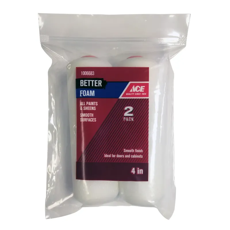 ACE FOAM RLR 4X1/4 2PK