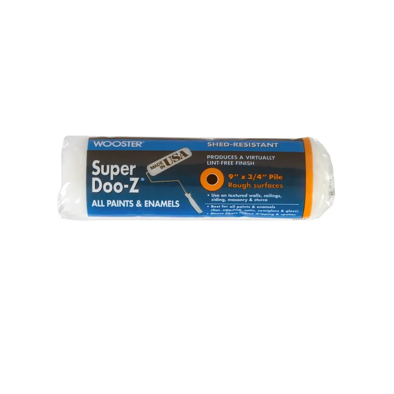 Wooster Super Doo-Z Fabric 9 In. W X 3/4 In. Regular Paint Roller Cover 1 Pk