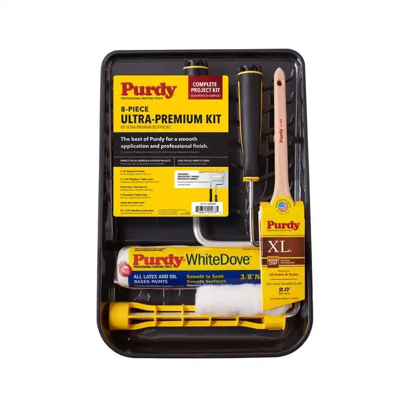 Purdy Ultra Premium 8-piece 9 Inch Woven Paint Roller Kit