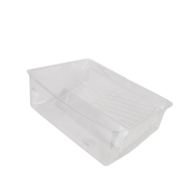 Sherlock 14 In. Bucket-tray Paint Tray Liner - Clear Pet Plastic