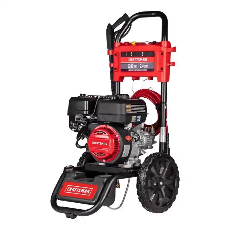 Craftsman 3200 Psi Gas Pressure Washer 2.4 Gpm With 4 Tips