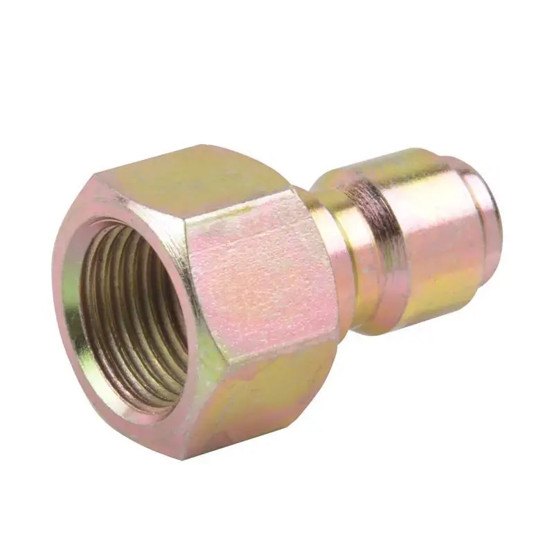 Surfacemaxx 3/8 Inch Female Npt X 3/8 Inch Quick Connect Plug 4200 Psi Steel