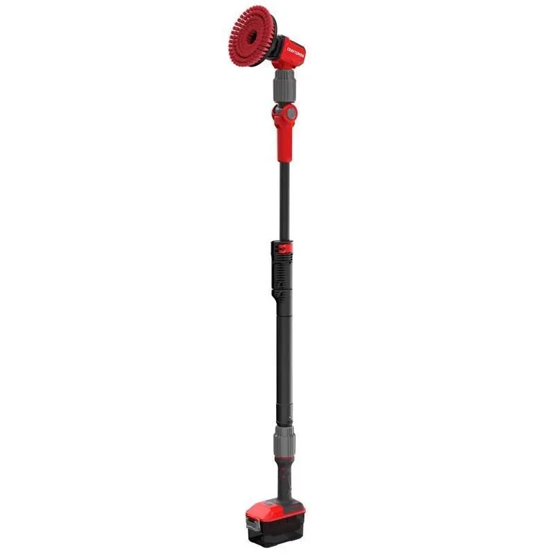 Craftsman 20V Cordless Power Scrubber – Red Handheld Cleaner