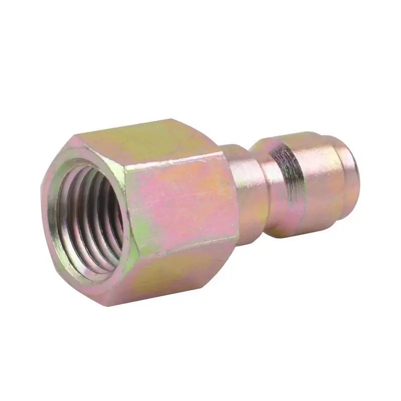 Surfacemaxx 1/4-in Female Npt X 1/4-in Quick Connect Plug 5500 Psi Steel