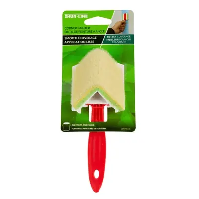 Premium Corner Painter Tool With Removable Pad And Angled Handle