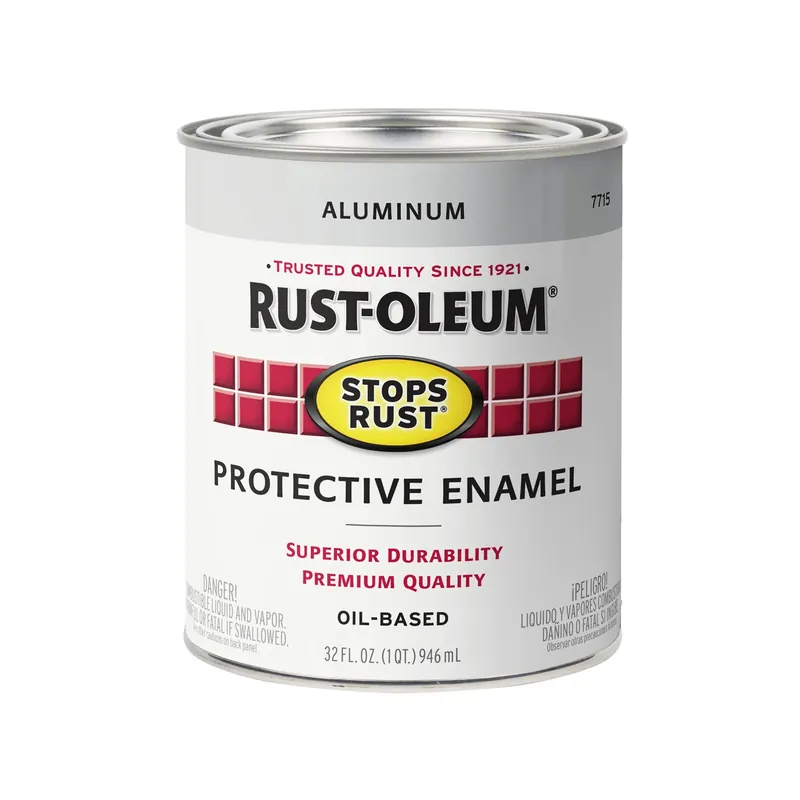 Stops Rust Qt. Aluminum Enamel