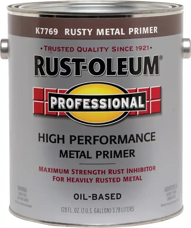 Professional Rusty Metal Enamel Primer, VOC-Compliant, 1-Gallon