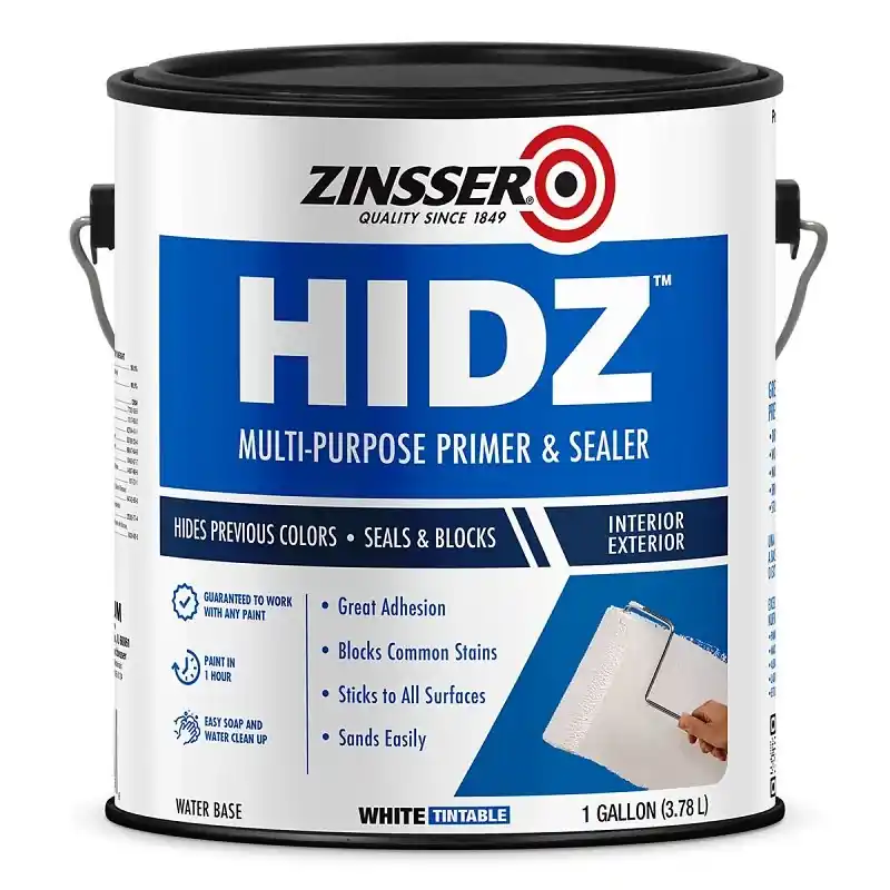 HIDZ Multi-Purpose Primer & Sealer, White, 1 Gallon