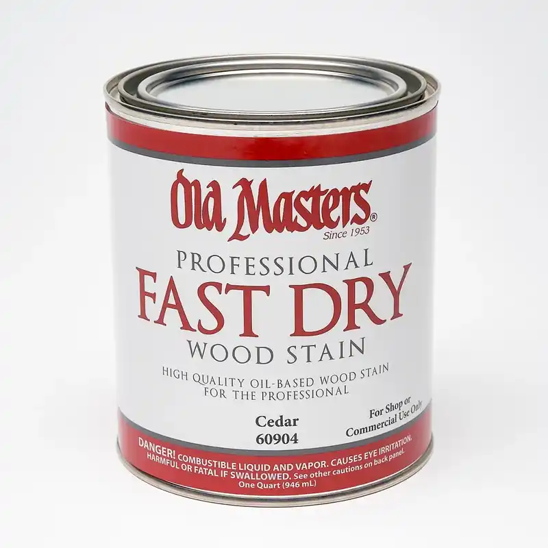 Fast Dry Stain, Oil-Based, Cedar, 1-Qt.