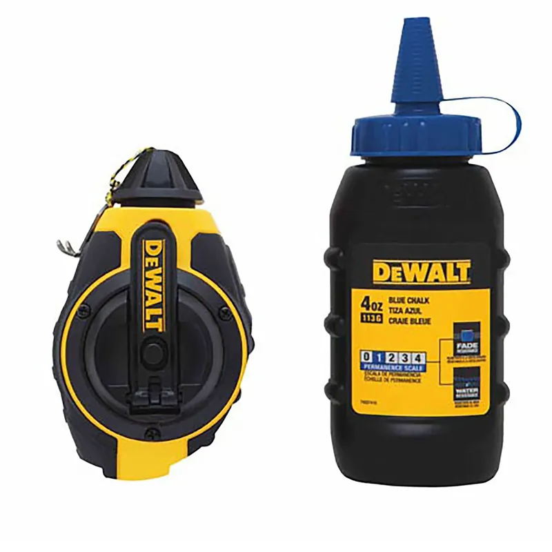 3 1 Chalk Reel + 4 Oz. Blue Chalk Kit