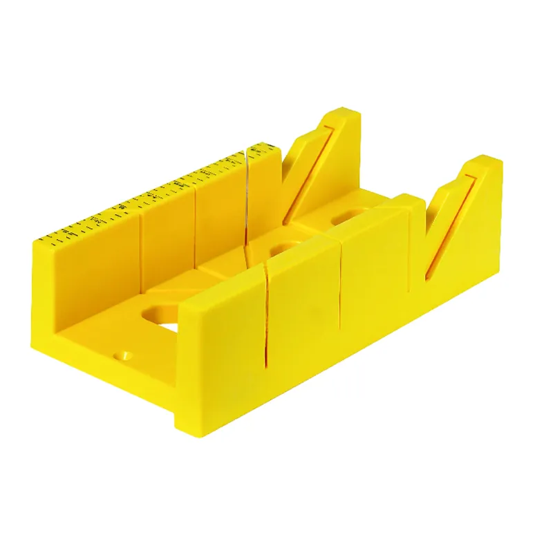 12 Inch L X 4 Inch W High-visibility Plastic Mitre Box Model 025pmb12
