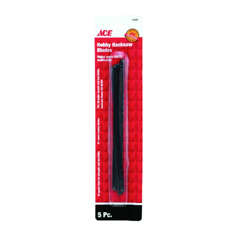 Ace 6 In. Bi-Metal Hacksaw Blade 5 Pk
