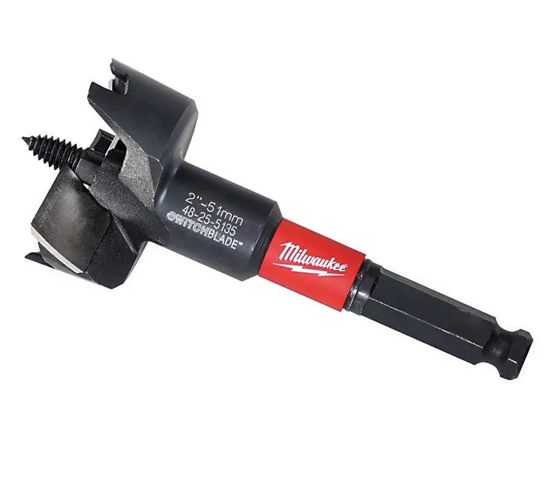 2 In. X 6.5 In. Switchblade Self-feed Wood Bit With Replacement Blades