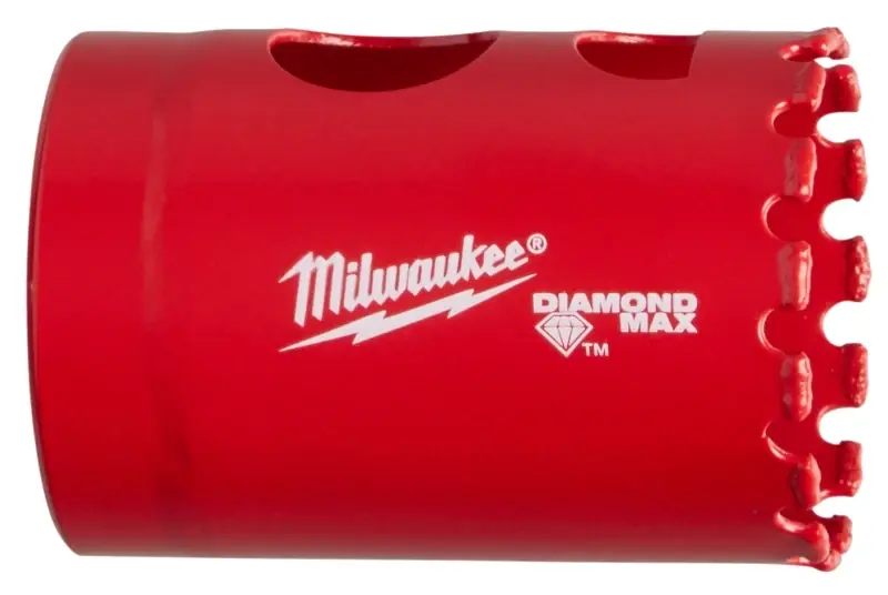Milwaukee Diamond Max 1-1/4 In. Diamond Grit Glass, Porcelain, Tile, And Stone 3 In. L X 7/16 In. D