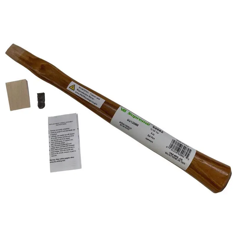 Supreme 12.25 In. American Hickory Replacement Handle - 4 Pieces