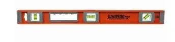 Magnetic I-Beam Level, Heavy-Duty Aluminum, 24-In.