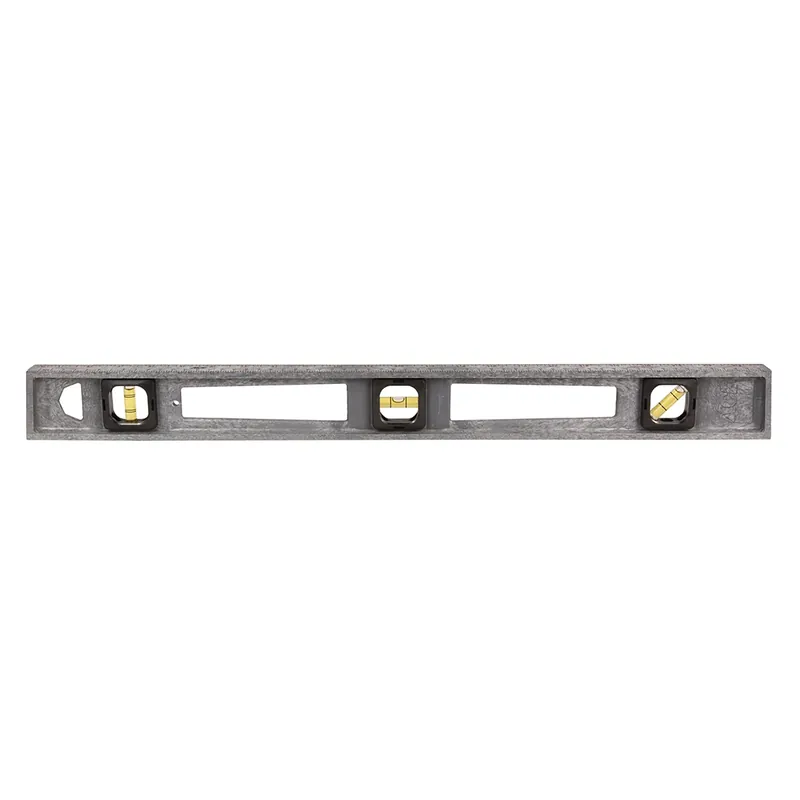 24 In. Plastic I-beam Level With 3 Vials And Quik-change Technology
