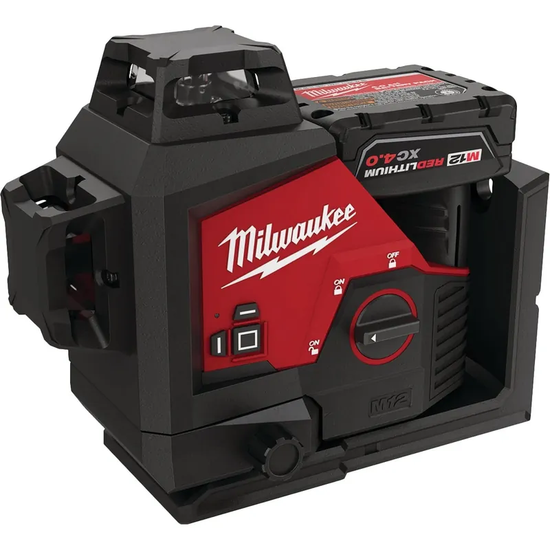 M12 Green 360-degree 3-plane Laser Level Kit With Battery And Charger