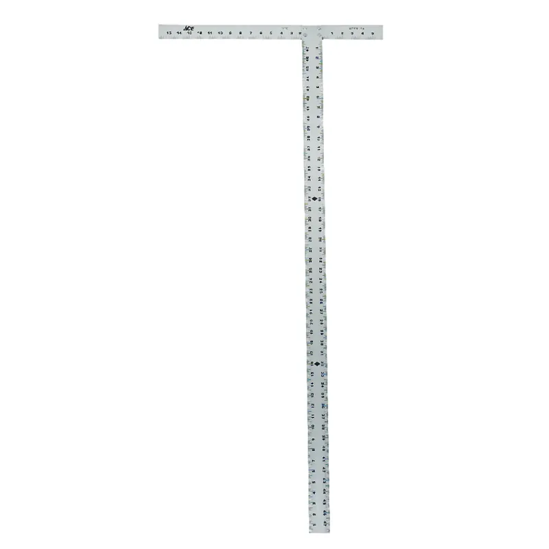 48 In. L X 22 In. H Aluminum Drywall Square With Anodized Finish