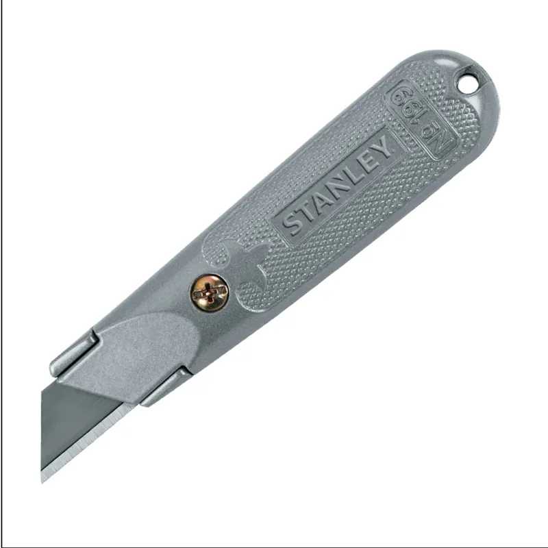 Stanley Classic 199 5-3/8 In. Fixed Blade Utility Knife Gray 1 Pk