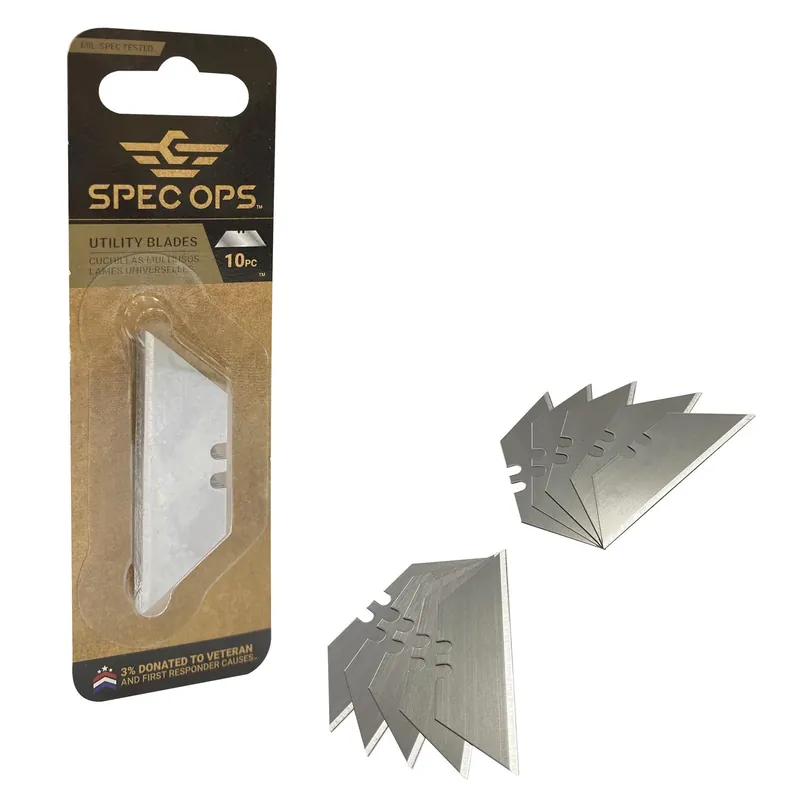 Spec Ops 2.5 In. Steel Heavy Duty Utility Blade 10 Pk